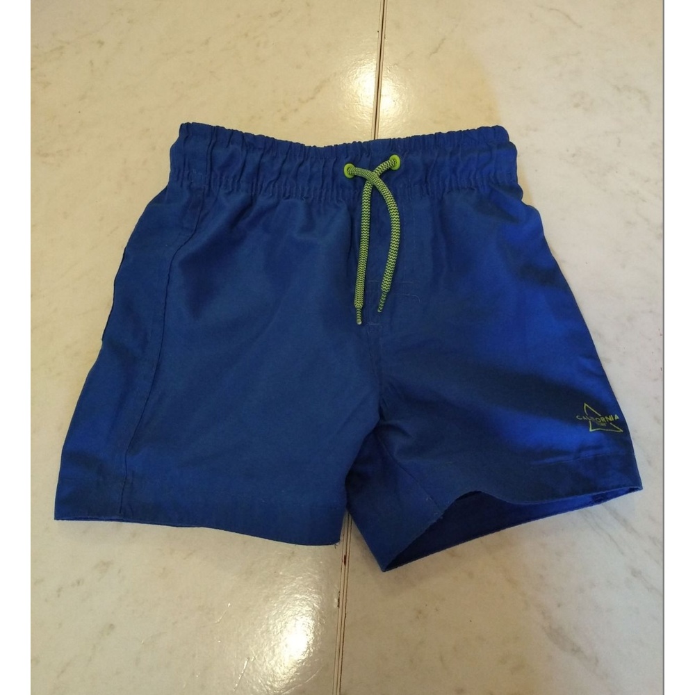 Swim Trunks Boys' Blue Drawstring waist